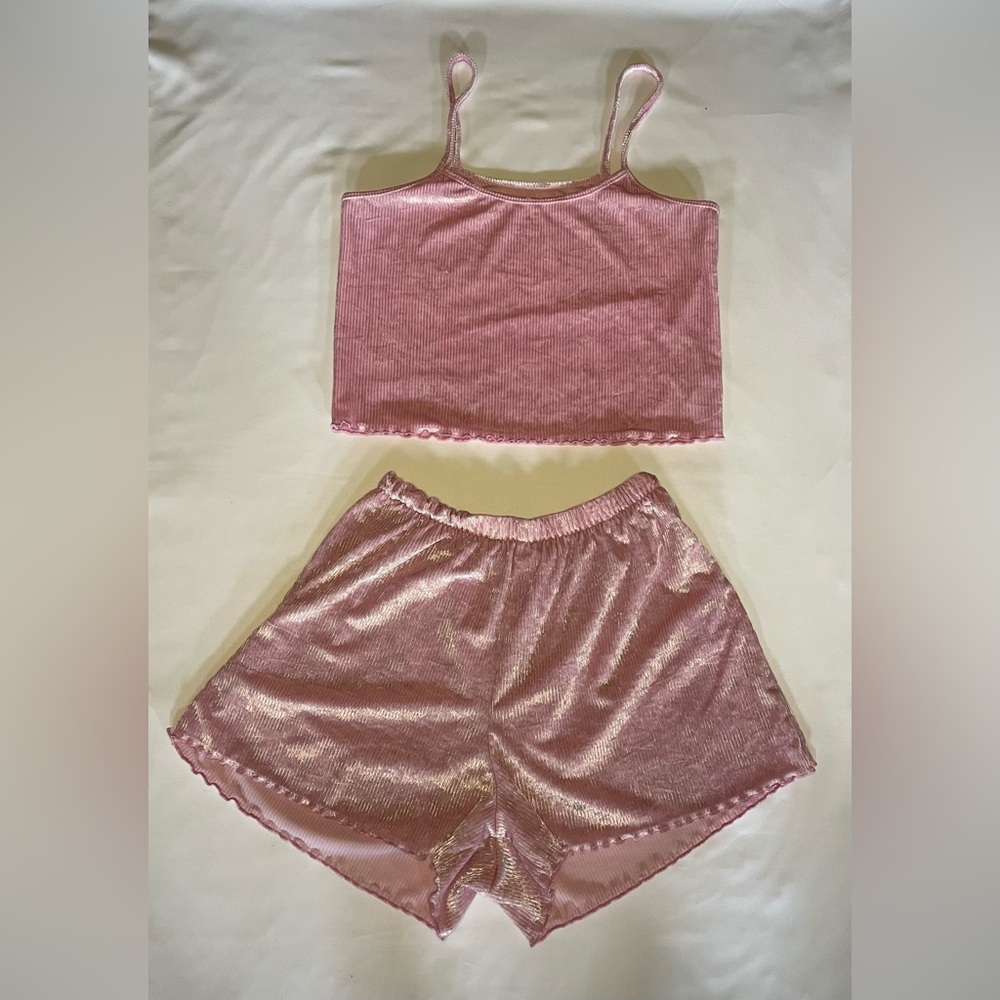 Women’s Cropped Pajama Set